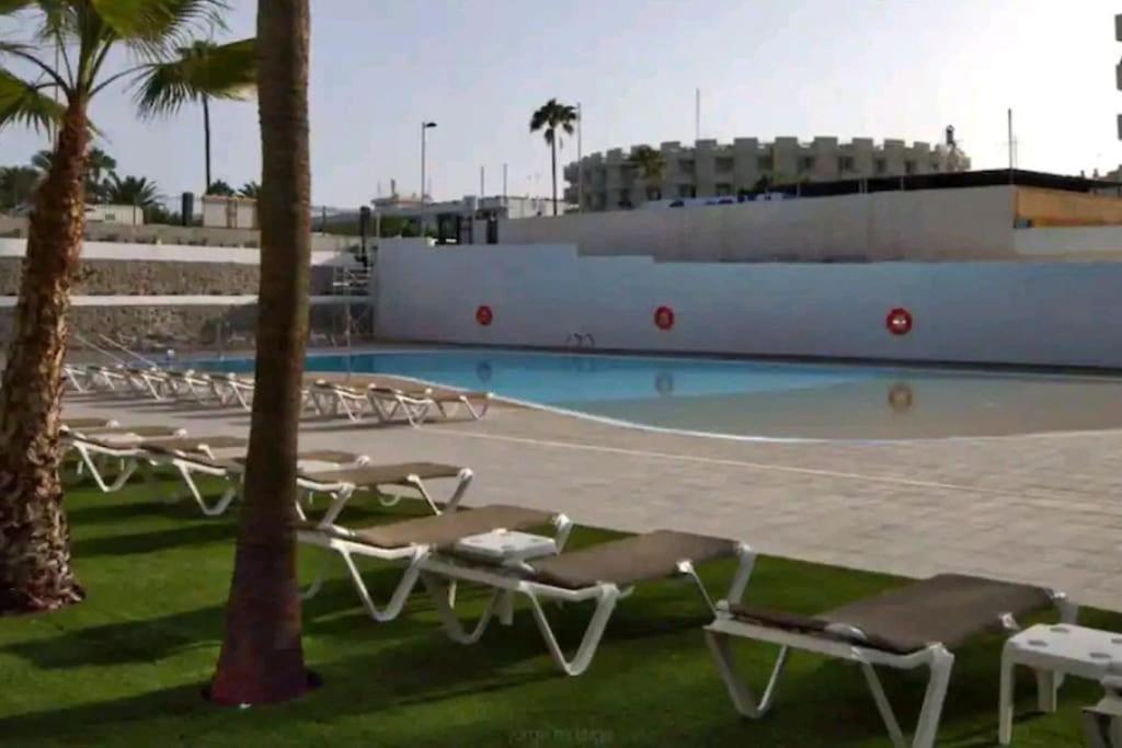 Acogedor Octavo Hábitat Apartamento Maspalomas  Exterior foto