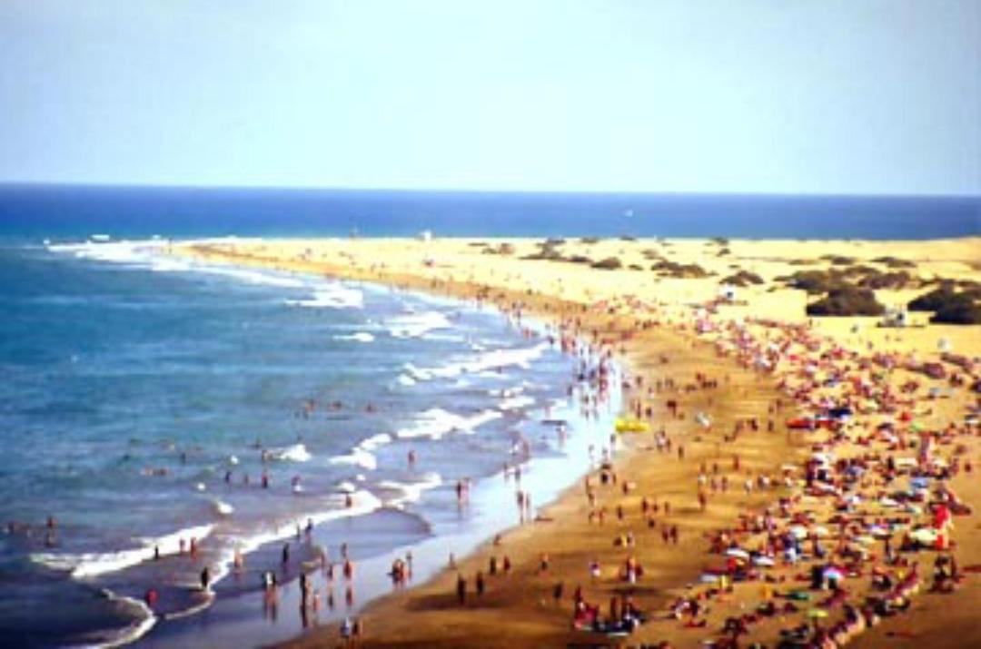 Acogedor Octavo Hábitat Apartamento Maspalomas  Exterior foto